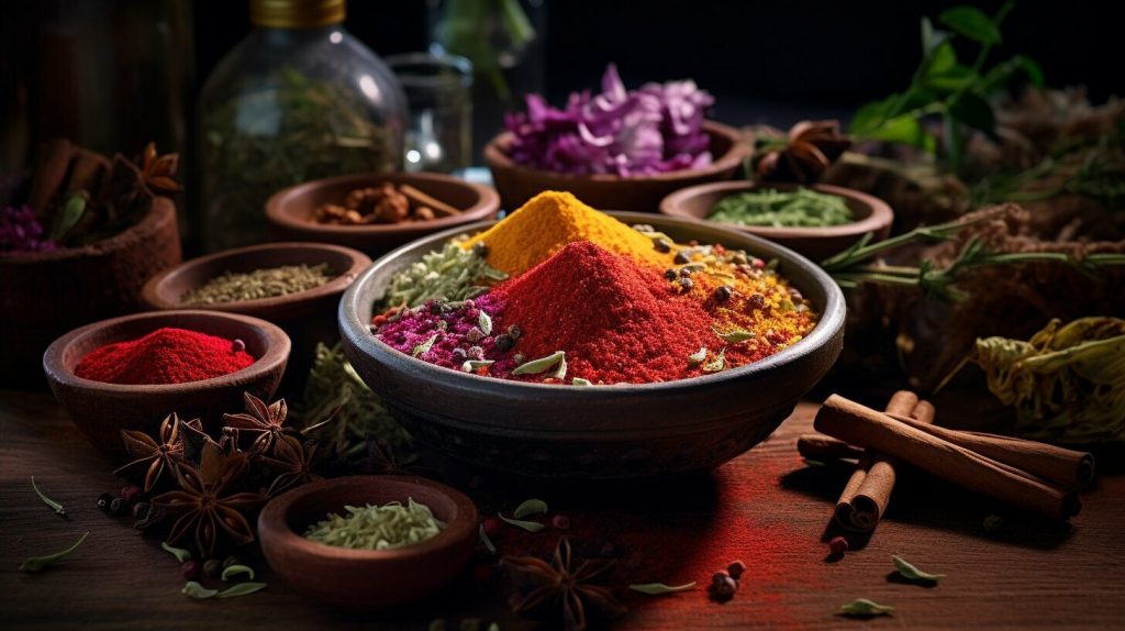 Bowl of spices